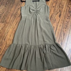 Calvin Klein Sundress Olive Size 8